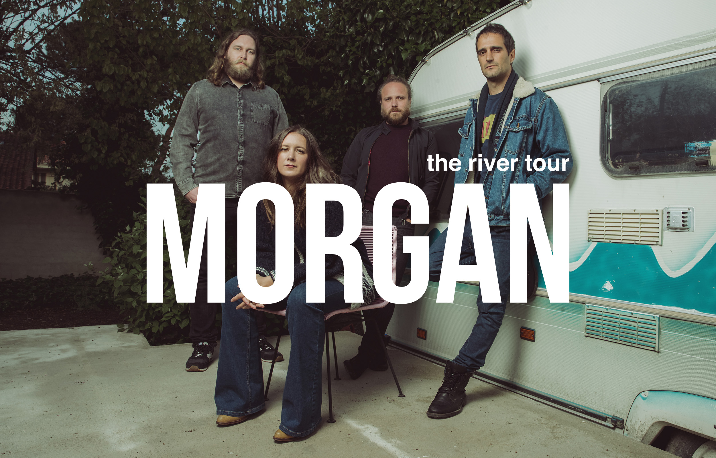 Fotografía promocional de MORGAN en Sala Custom, Sevilla