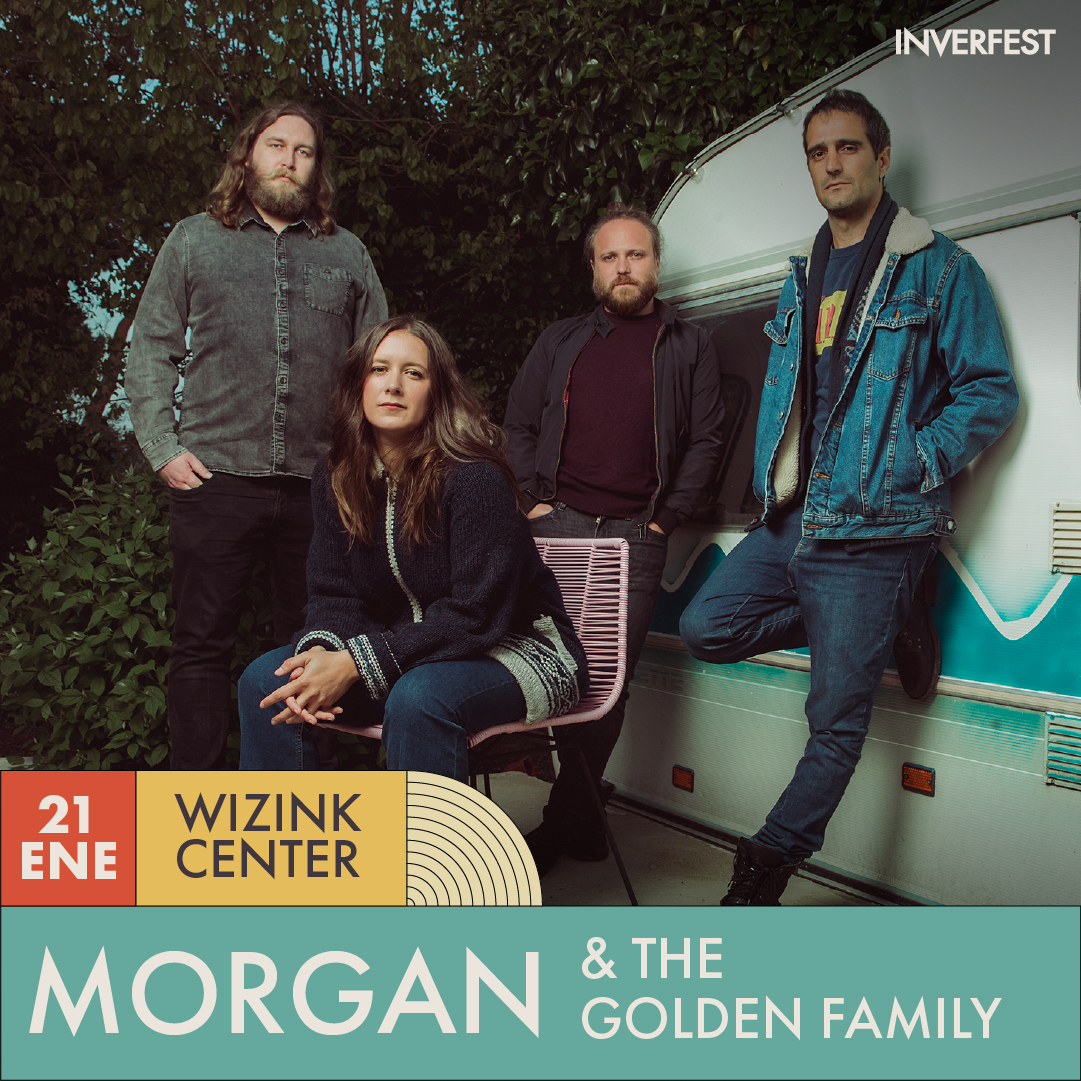 Promofoto von MORGAN & THE GOLDEN FAMILY.
