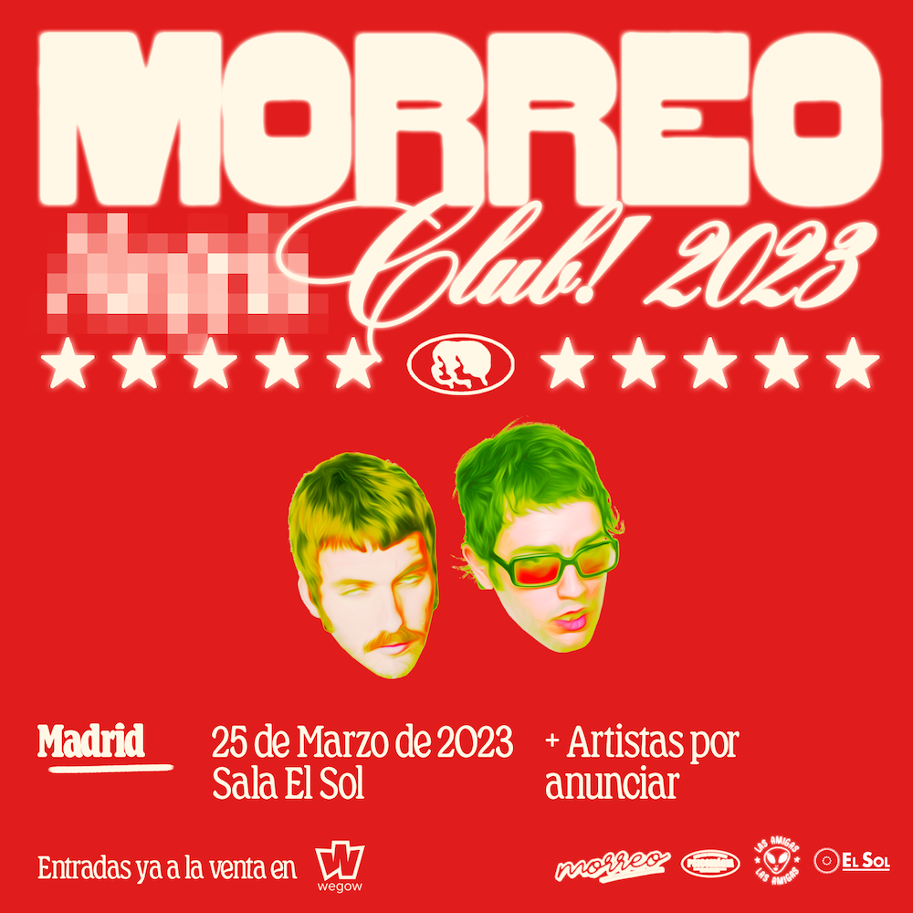 Fotografía promocional de Morreo en Madrid - Presentación Alegría - Sala El Sol
