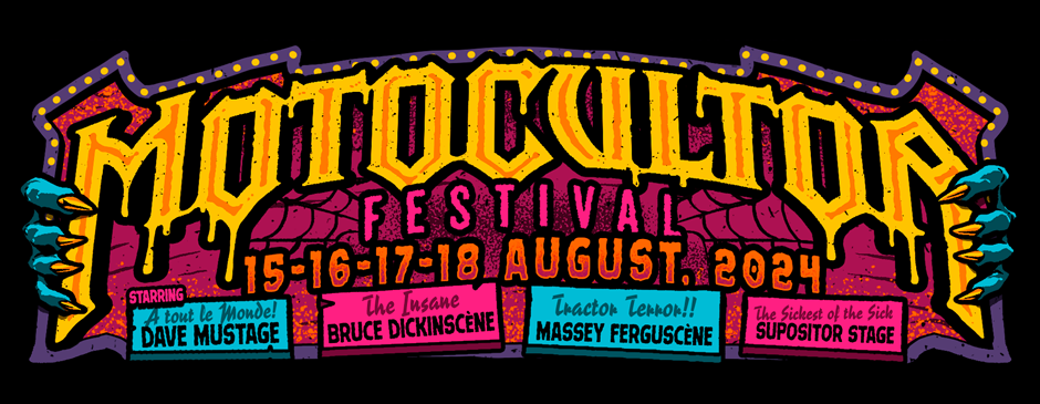 Photographie promotionnelle de Motocultor Festival 2024.