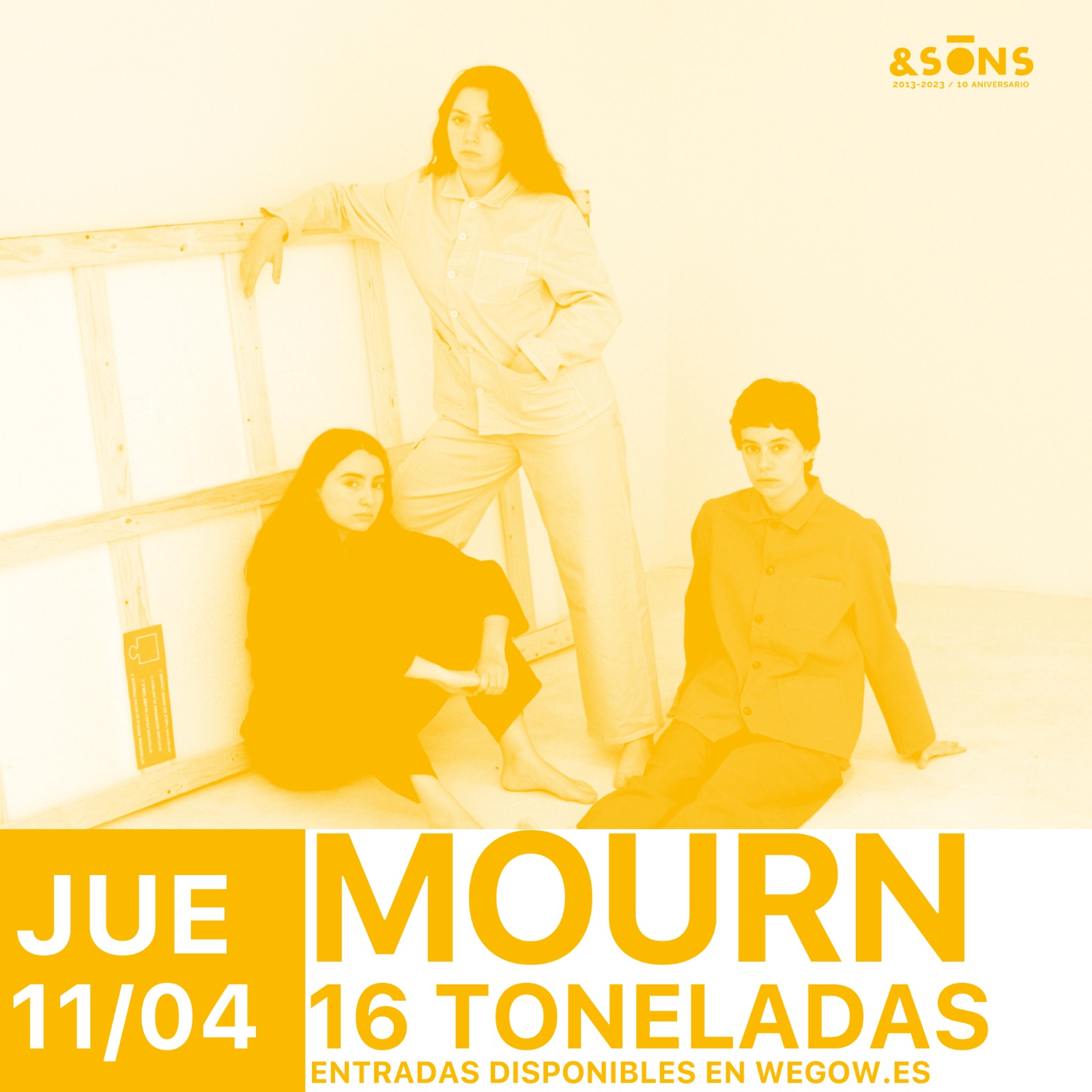 Fotografía promocional de Mourn + Meinol Meinol en Valencia