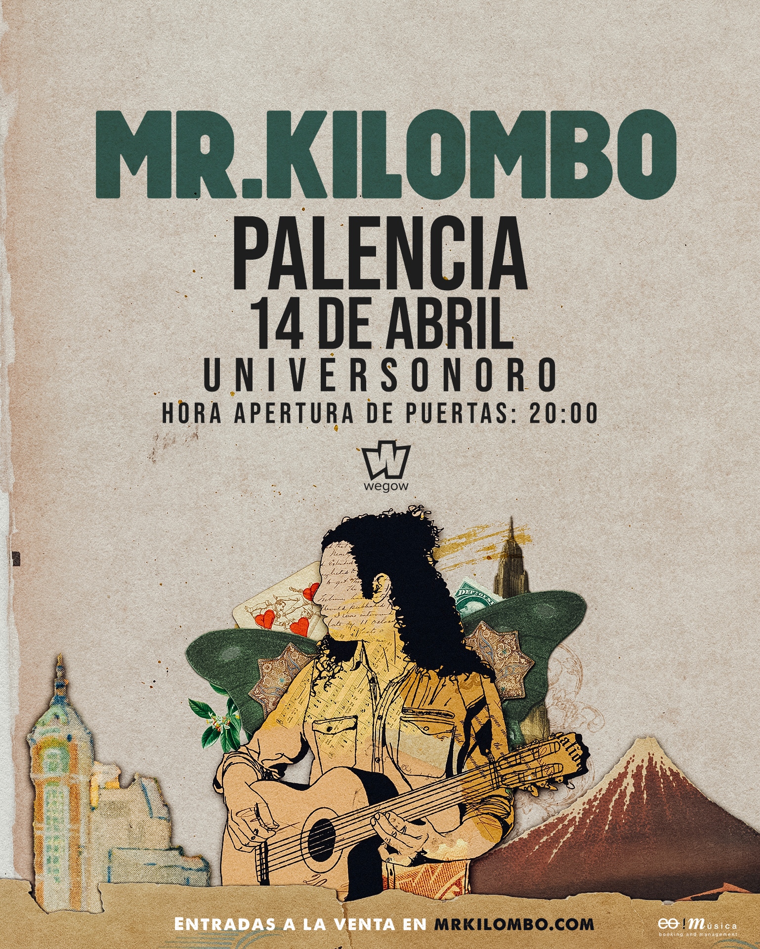 Fotografía promocional de Mr Kilombo en Palencia 2023