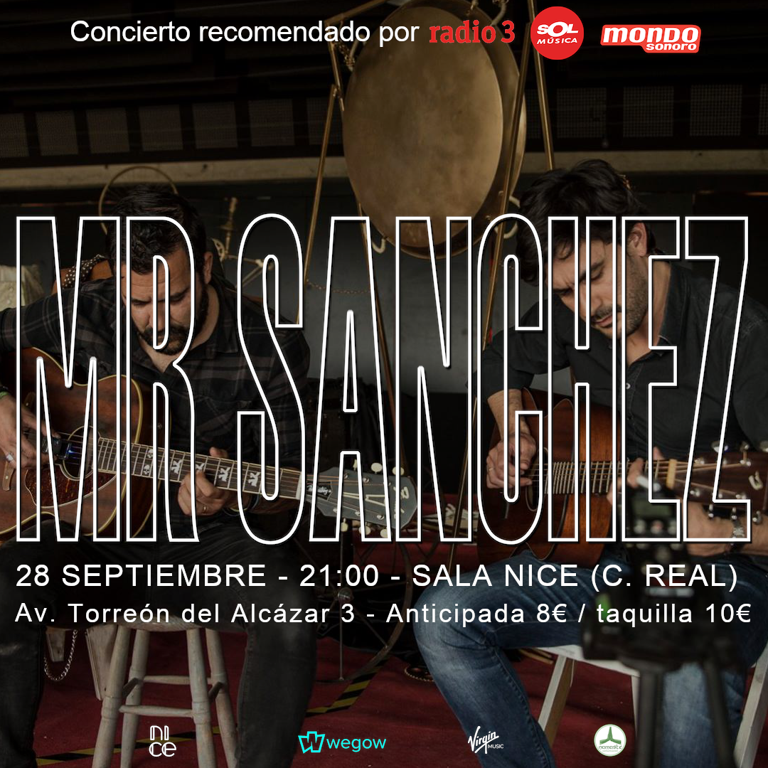 Fotografía promocional de Mr Sanchez en Ciudad Real