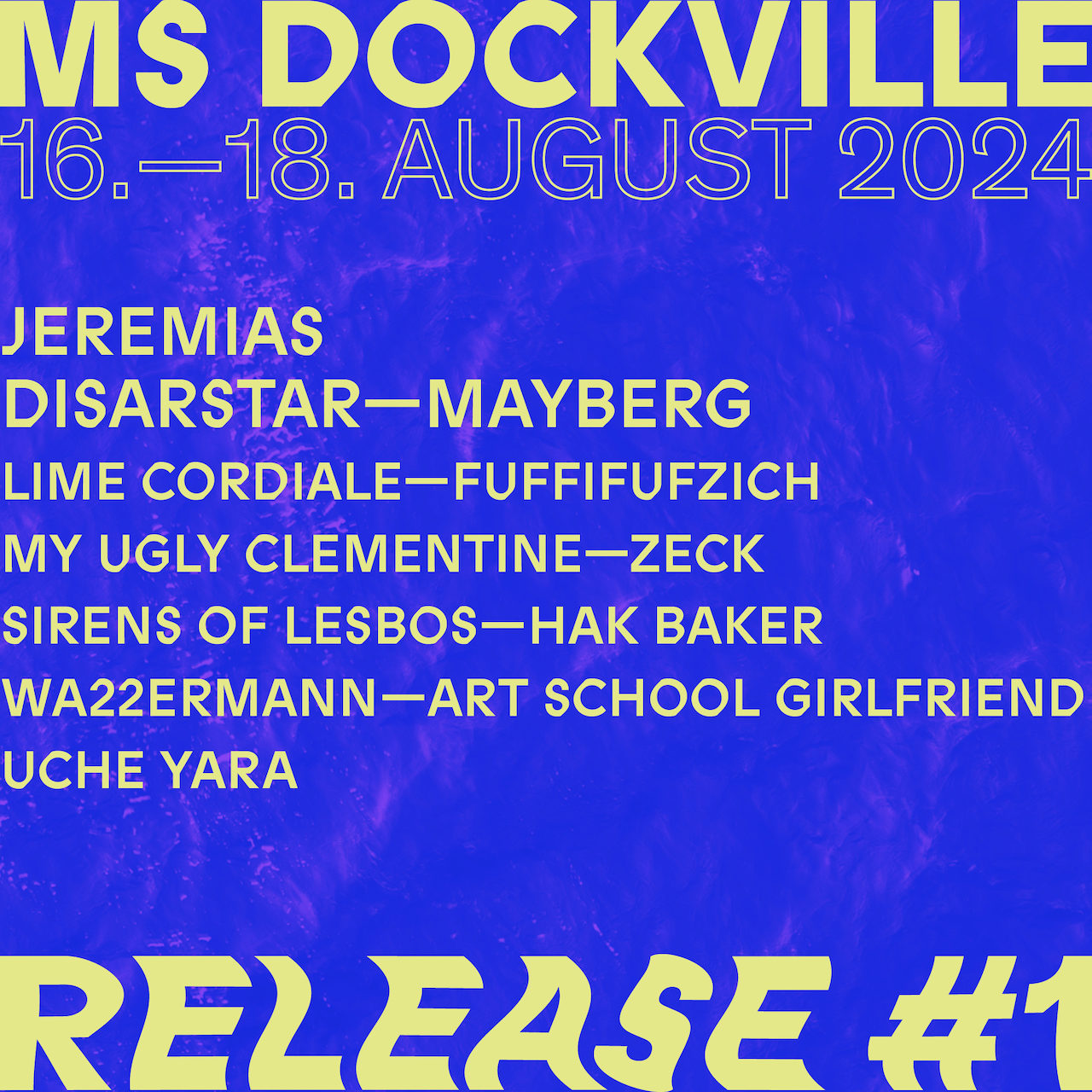 Promofoto von MS Dockville 2024.