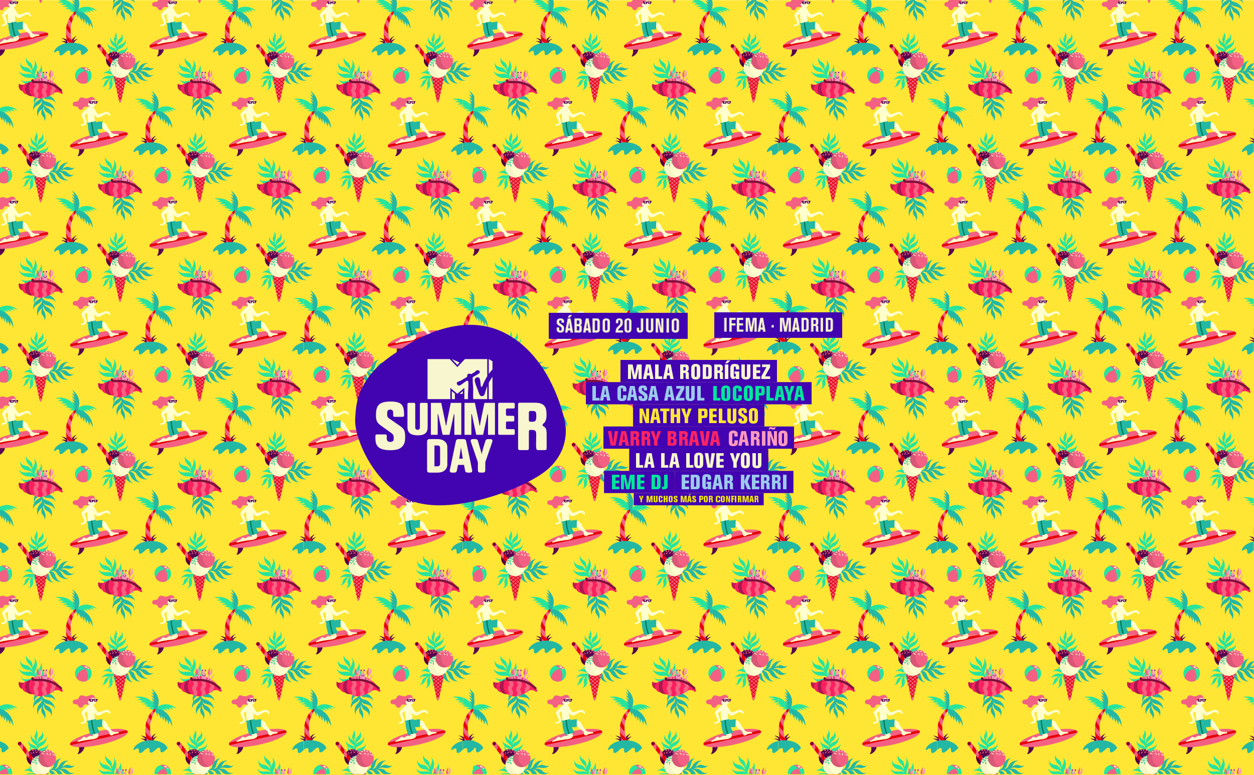 Fotografía promocional de MTV Summer Day