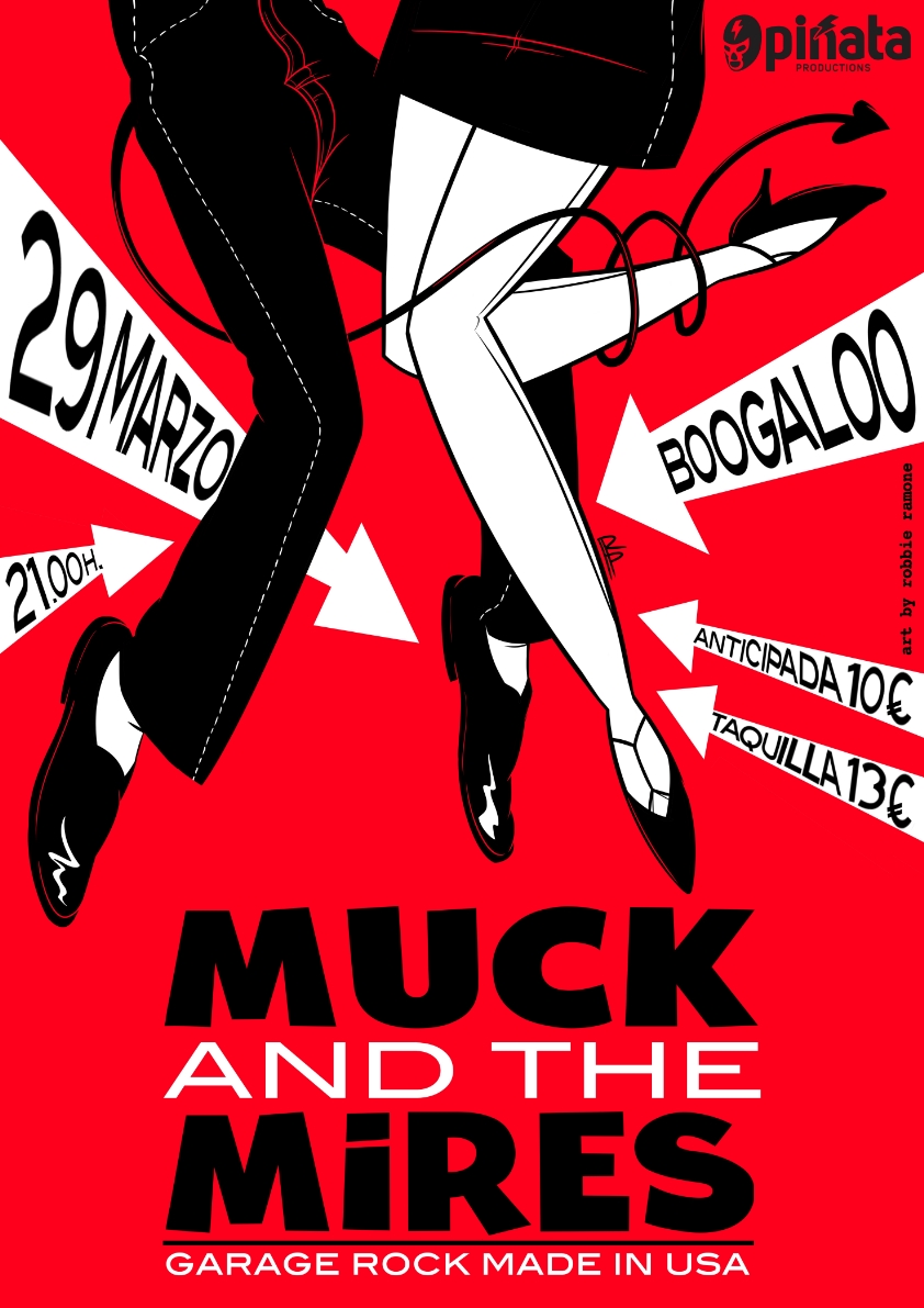 Fotografía promocional de Concierto de Muck And The Mires en Cáceres