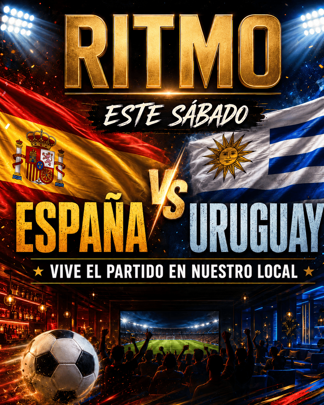 Fotografía promocional de Mundial 2026, España - Uruguay