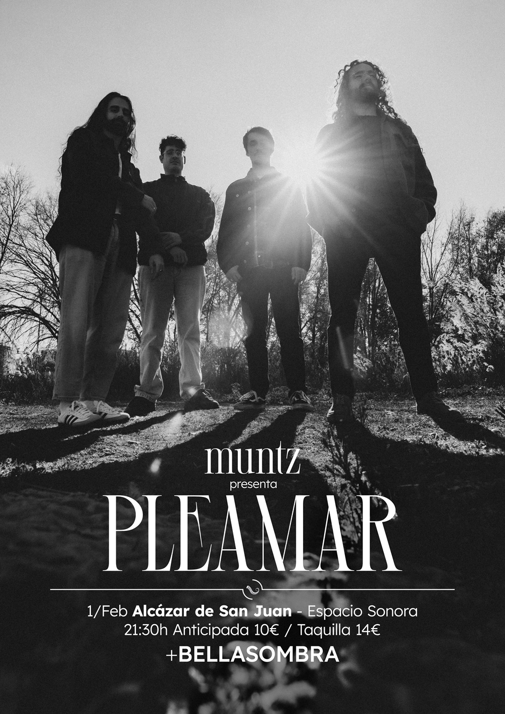 Fotografía promocional de Muntz presenta: PLEAMAR (+bellasombra)