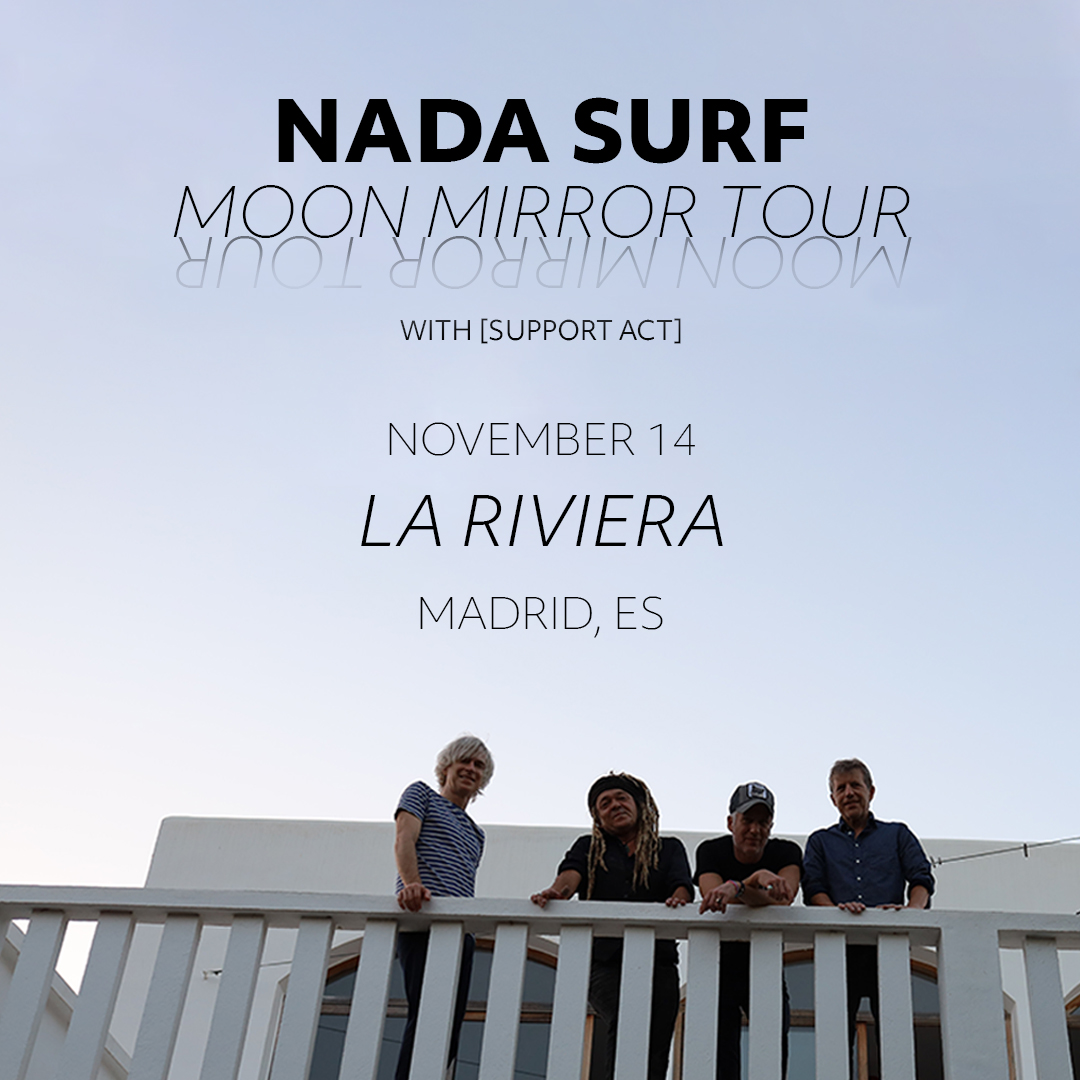 Fotografía promocional de Nada Surf en Madrid