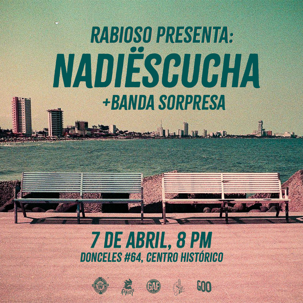 Fotografía promocional de Nadiëscucha en Rabioso!