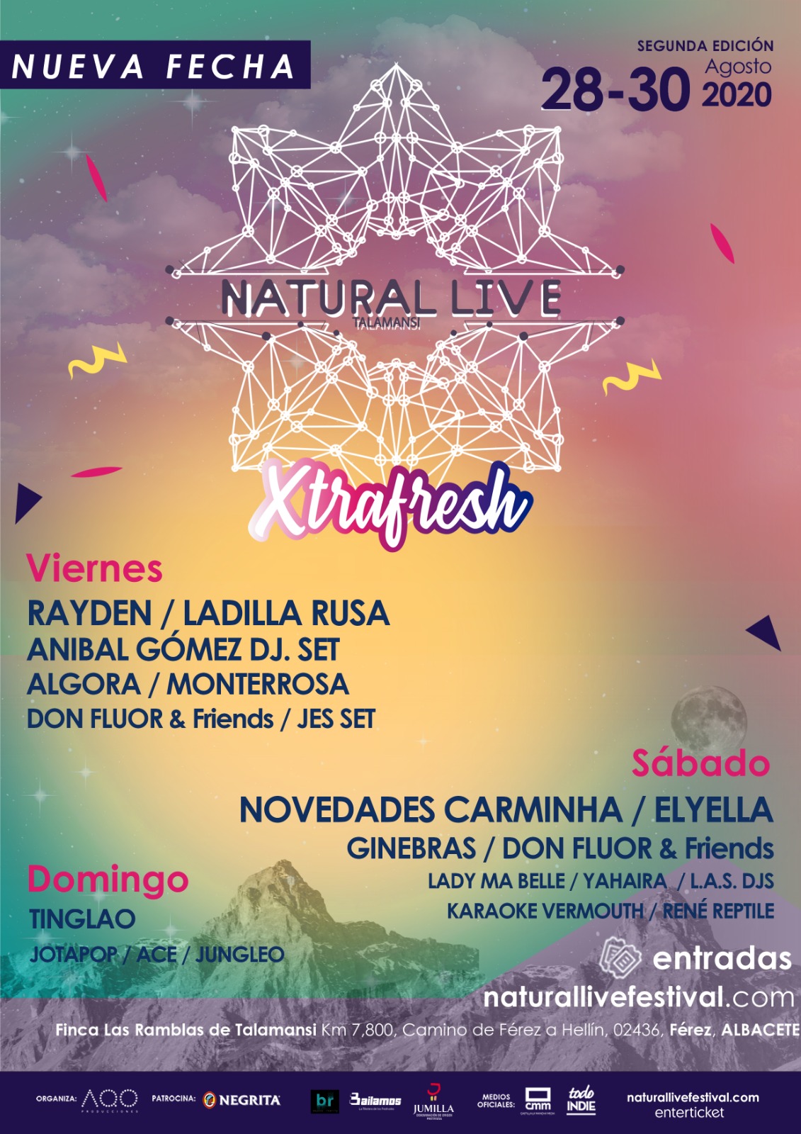 Fotografía promocional de Natural Live Xtrafresh
