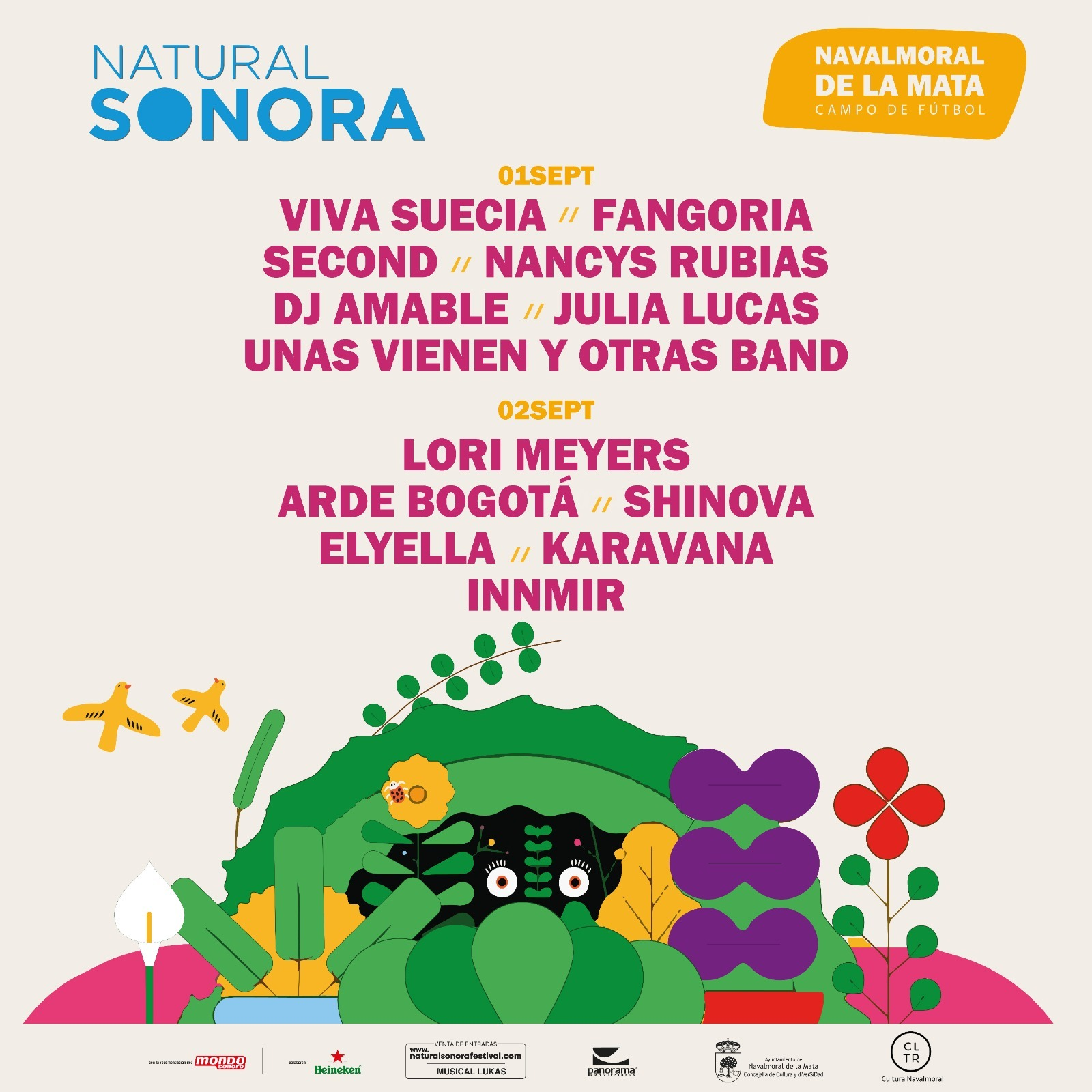 Fotografía promocional de Natural Sonora Festival 2023