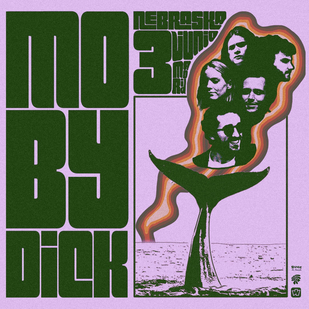 Fotografía promocional de Nebraska - Madrid (Moby Dick) - 3 de Junio