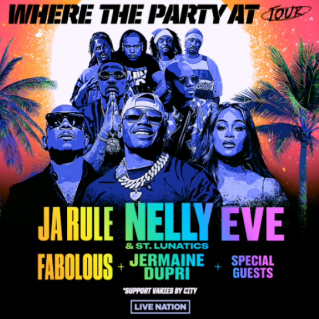Promofoto von Concierto de Nelly + Fabolous + EVE en Amsterdam.