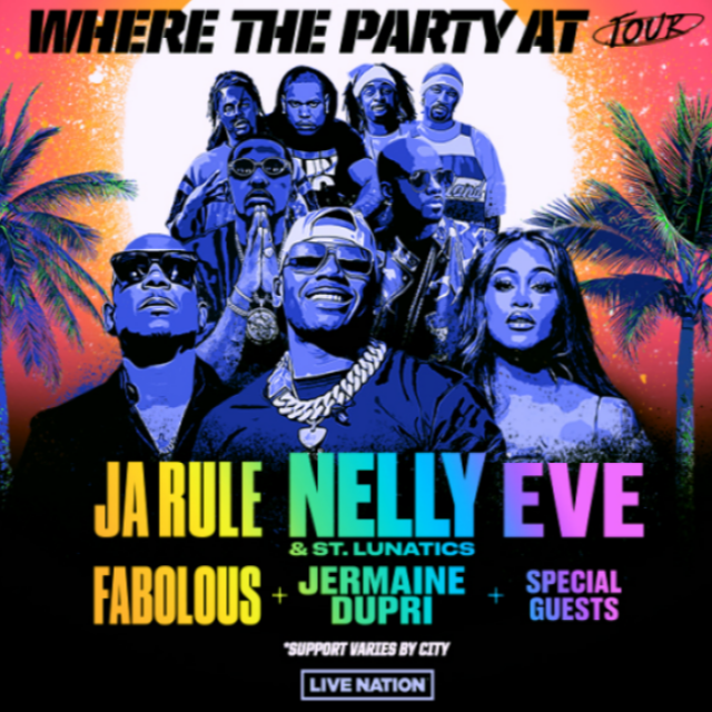 Promofoto von Concierto de Nelly + Fabolous + EVE en Frankfurt del Meno.