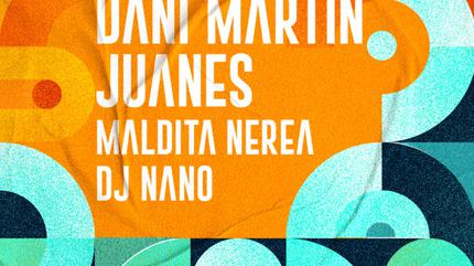 Juanes + Dani Martín + Maldita Nerea concert à Valence