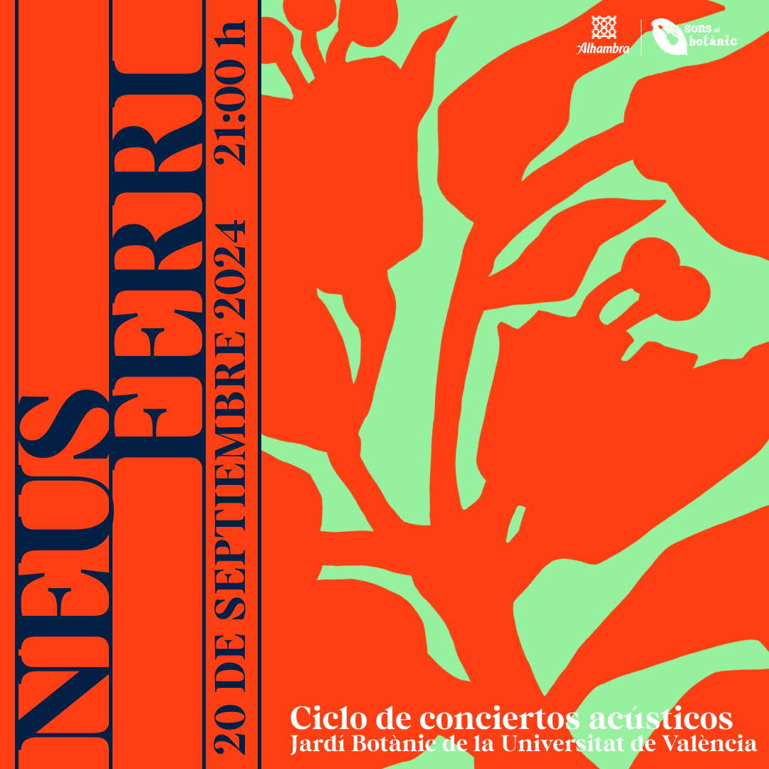 Fotografía promocional de Neus Ferri en Sons al Botànic