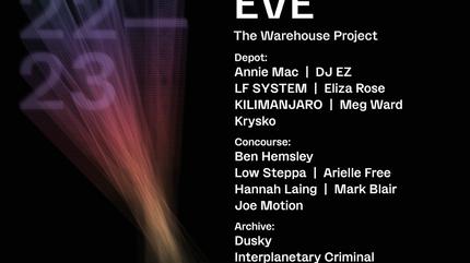 New Years Eve | The Warehouse Project