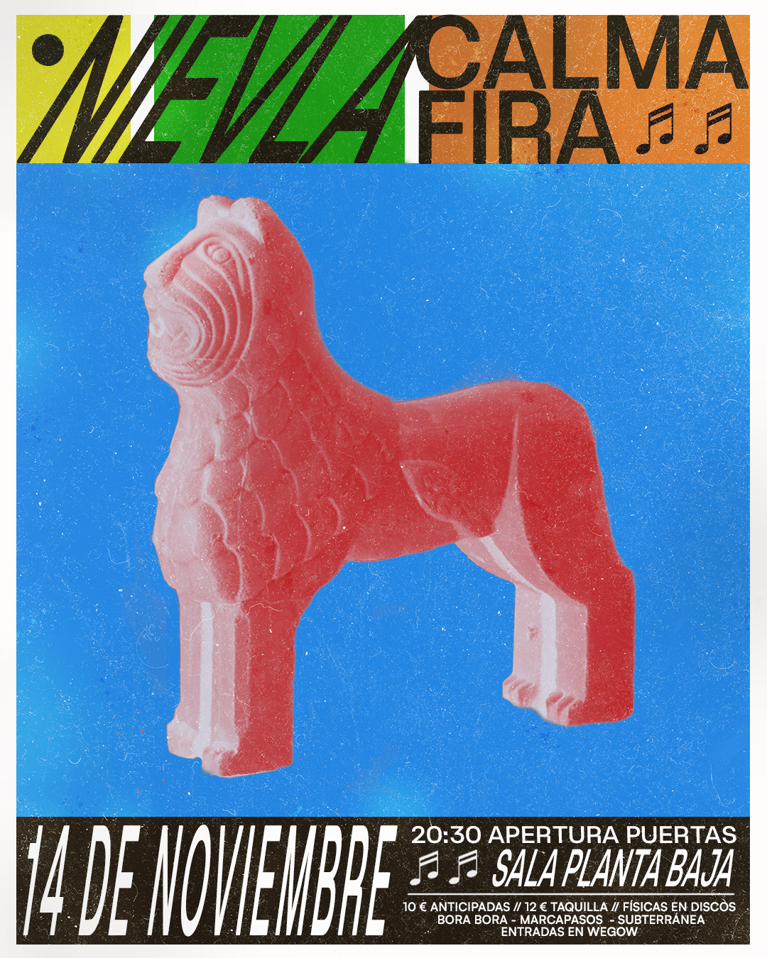 Fotografía promocional de NIEVLA + CALMA FIRA