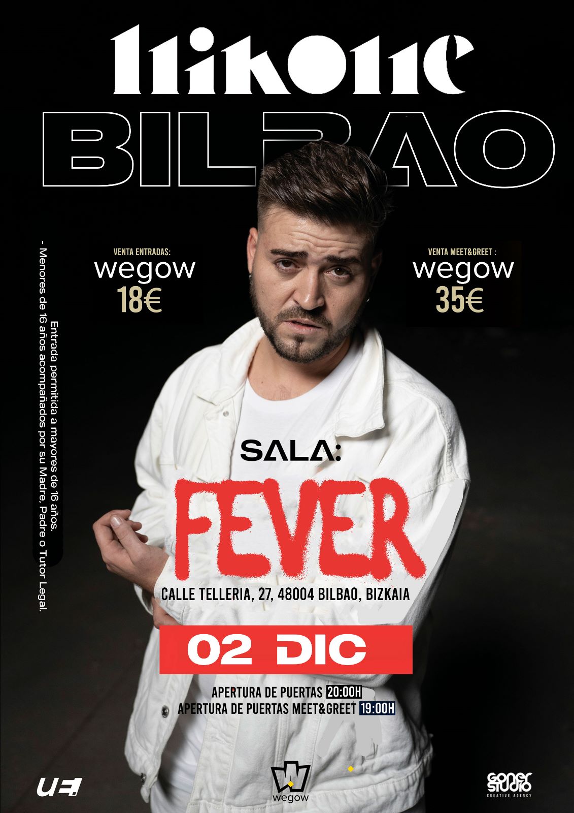 Fotografía promocional de Nikone en Bilbao