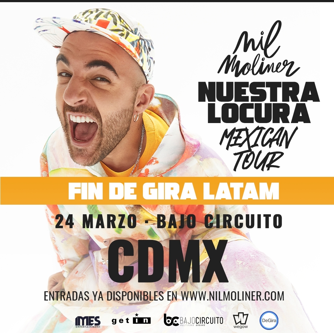 Fotografía promocional de Nil Moliner en CDMX