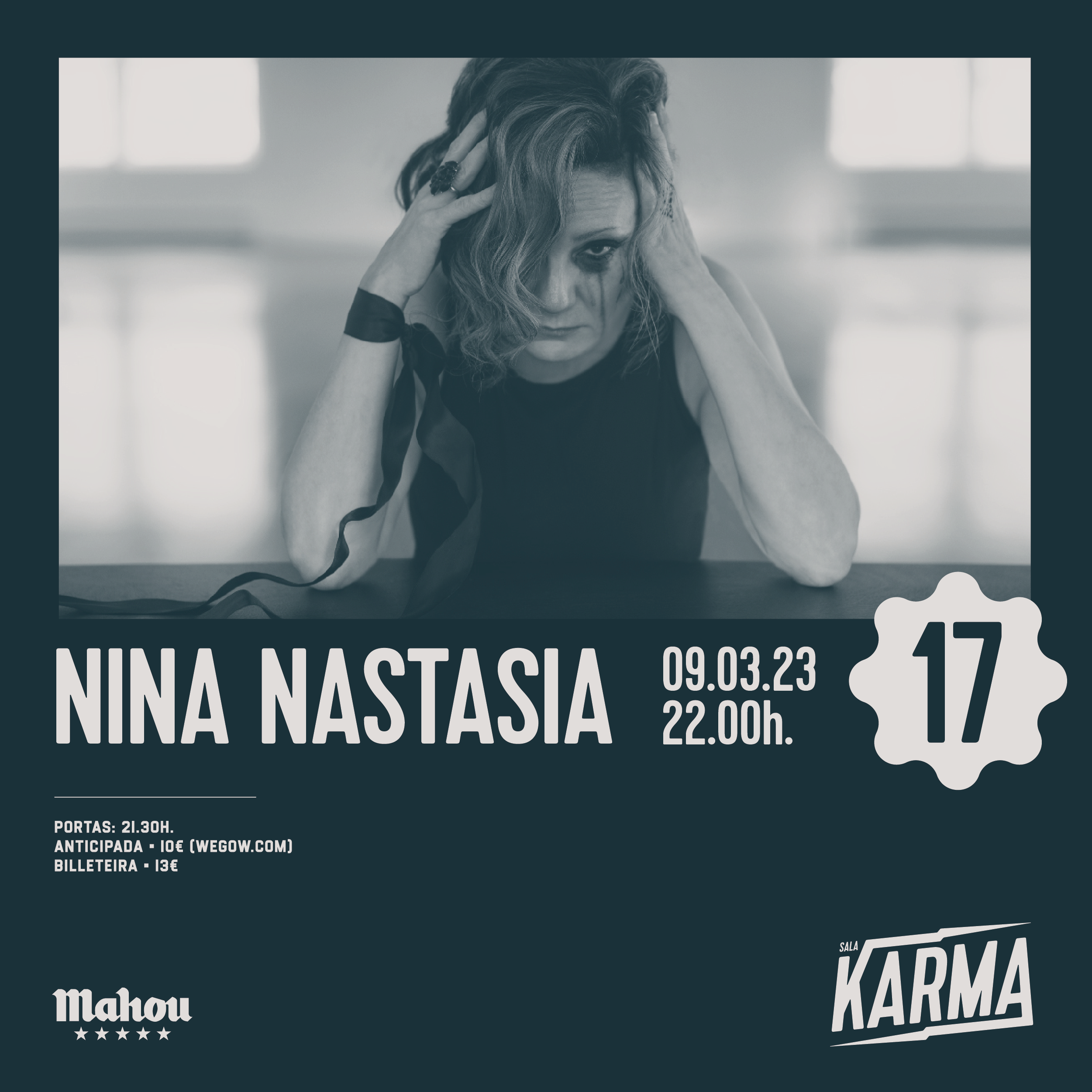 Fotografía promocional de NINA NASTASIA