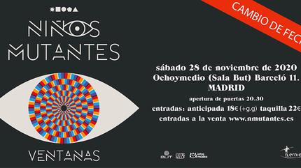 Niños Mutantes concert in Madrid