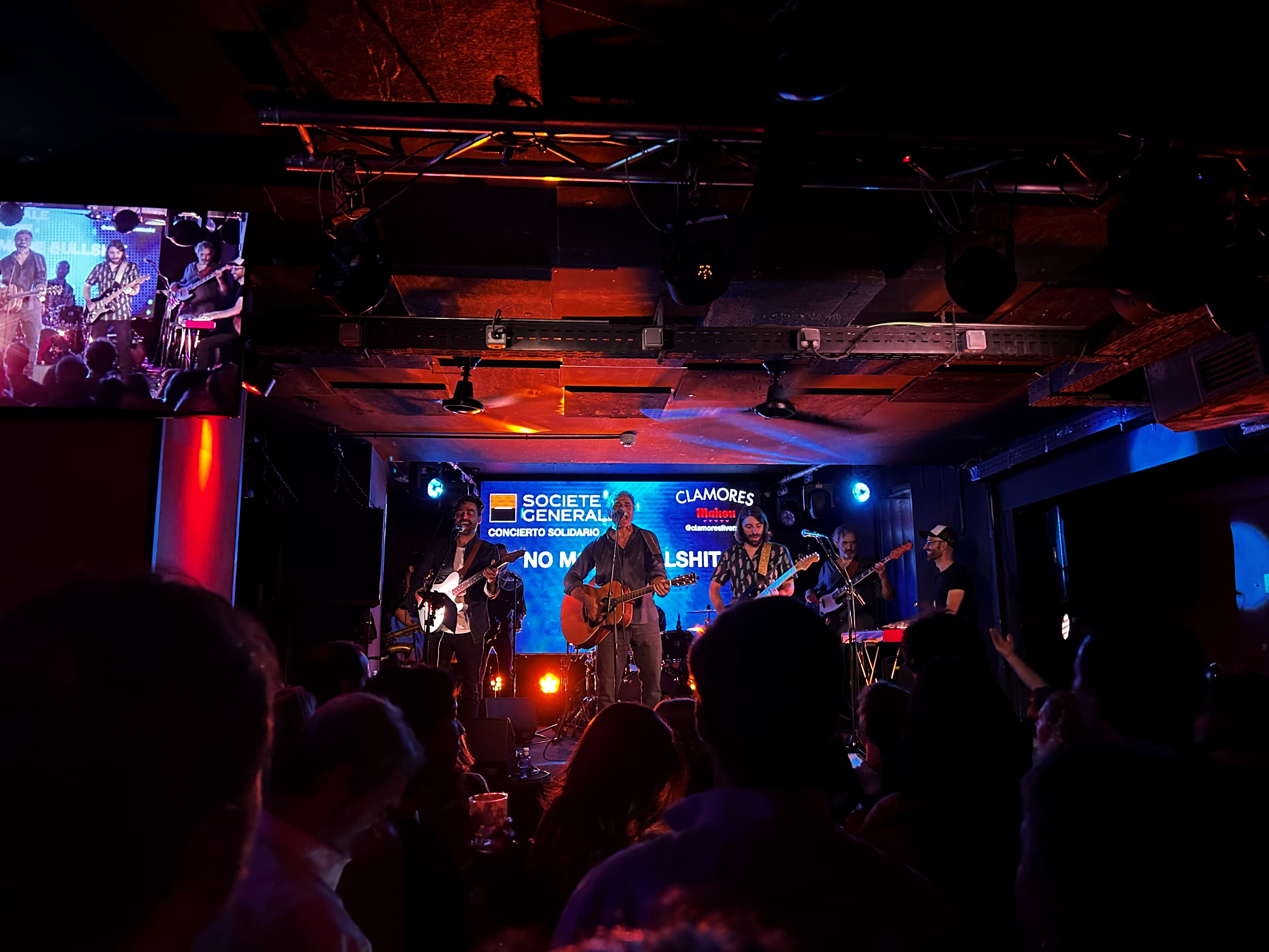 Fotografía promocional de No More Bullshit en Madrid