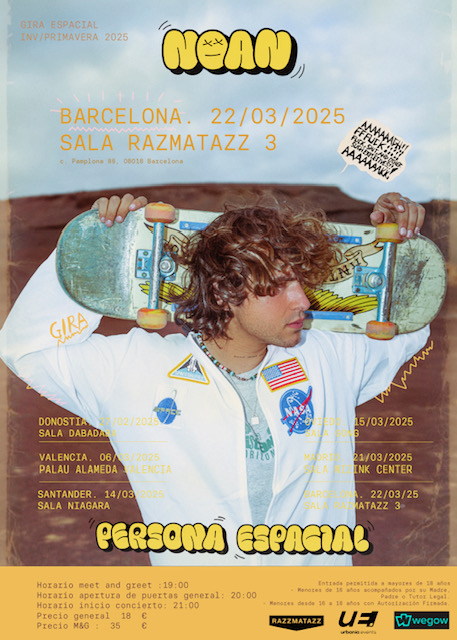 Fotografía promocional de Noan en Barcelona