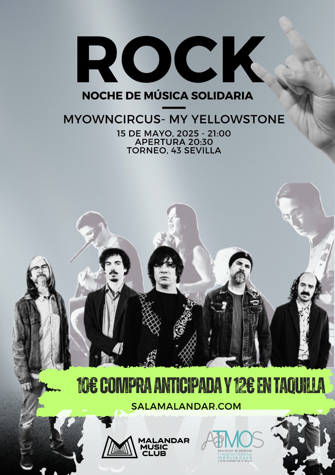 Fotografía promocional de Noche de Música Solidaria | ROCK