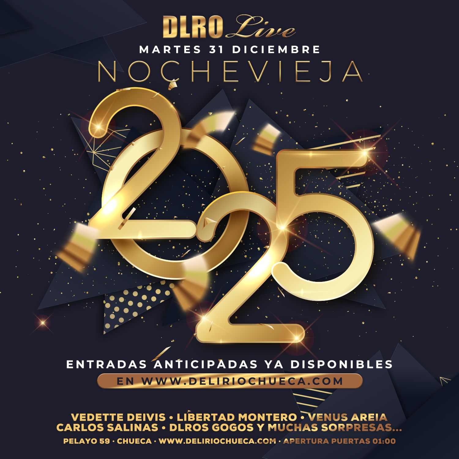 Fotografía promocional de Nochevieja 2025