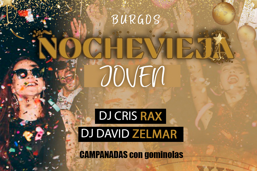 Fotografía promocional de Nochevieja Joven Burgos 2023