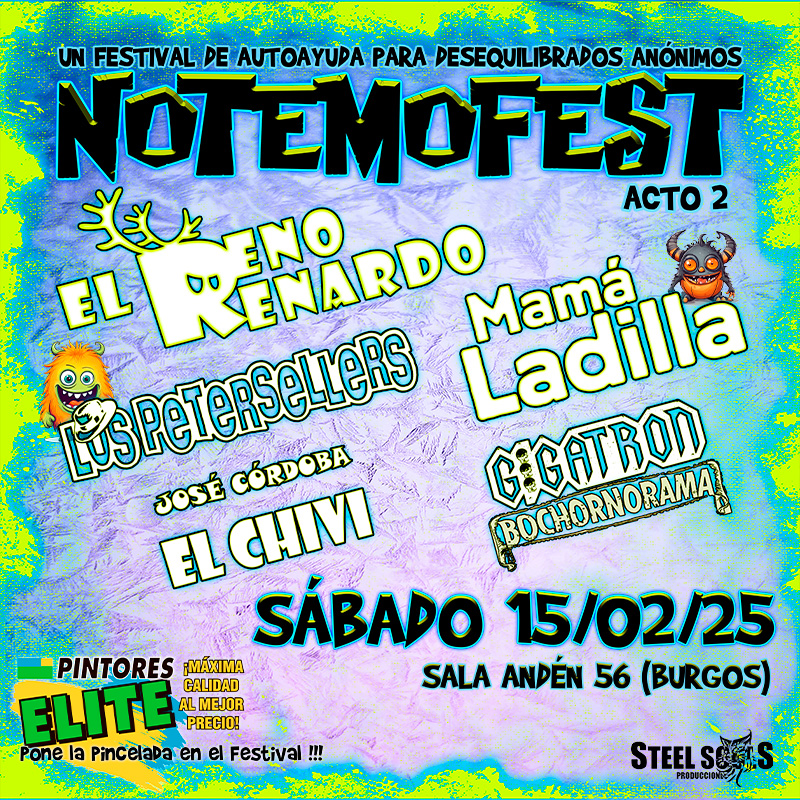 Fotografía promocional de NOTEMOFEST ACTO 2 en Burgos
