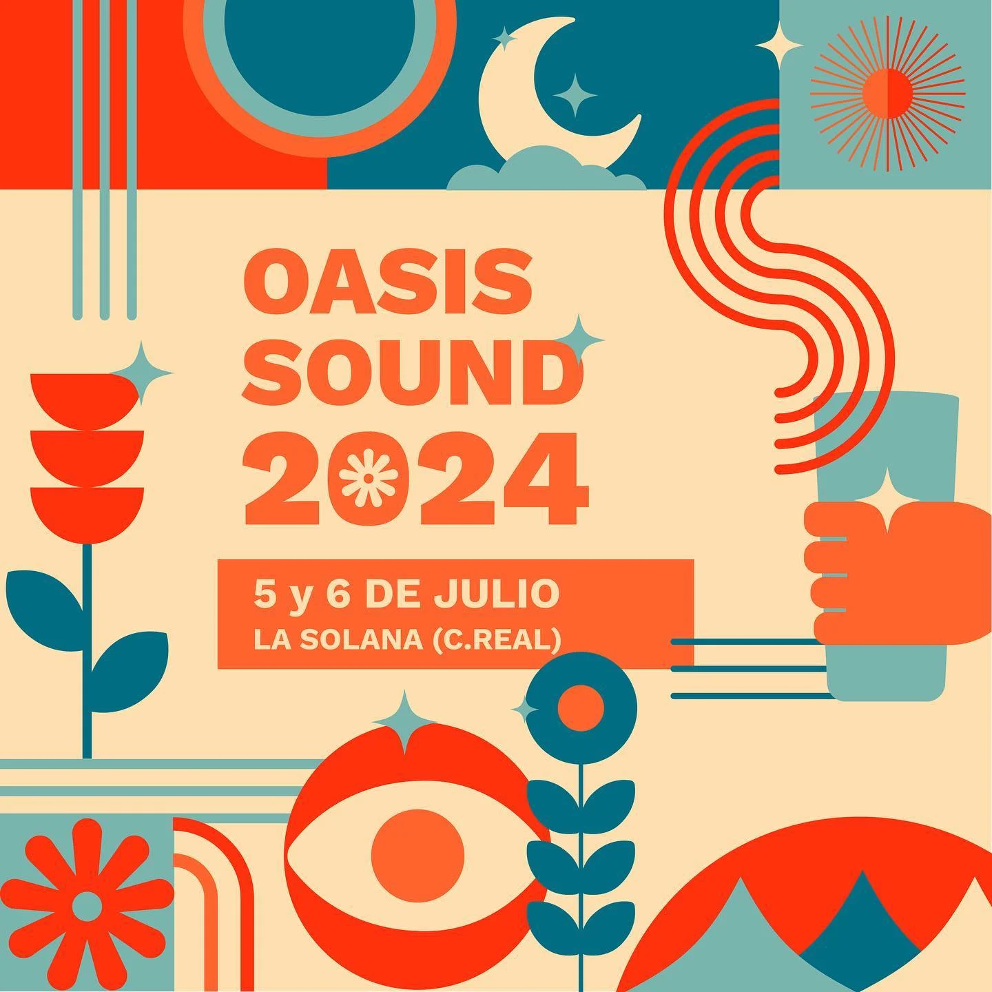 Fotografía promocional de Oasis Sound Festival 2024