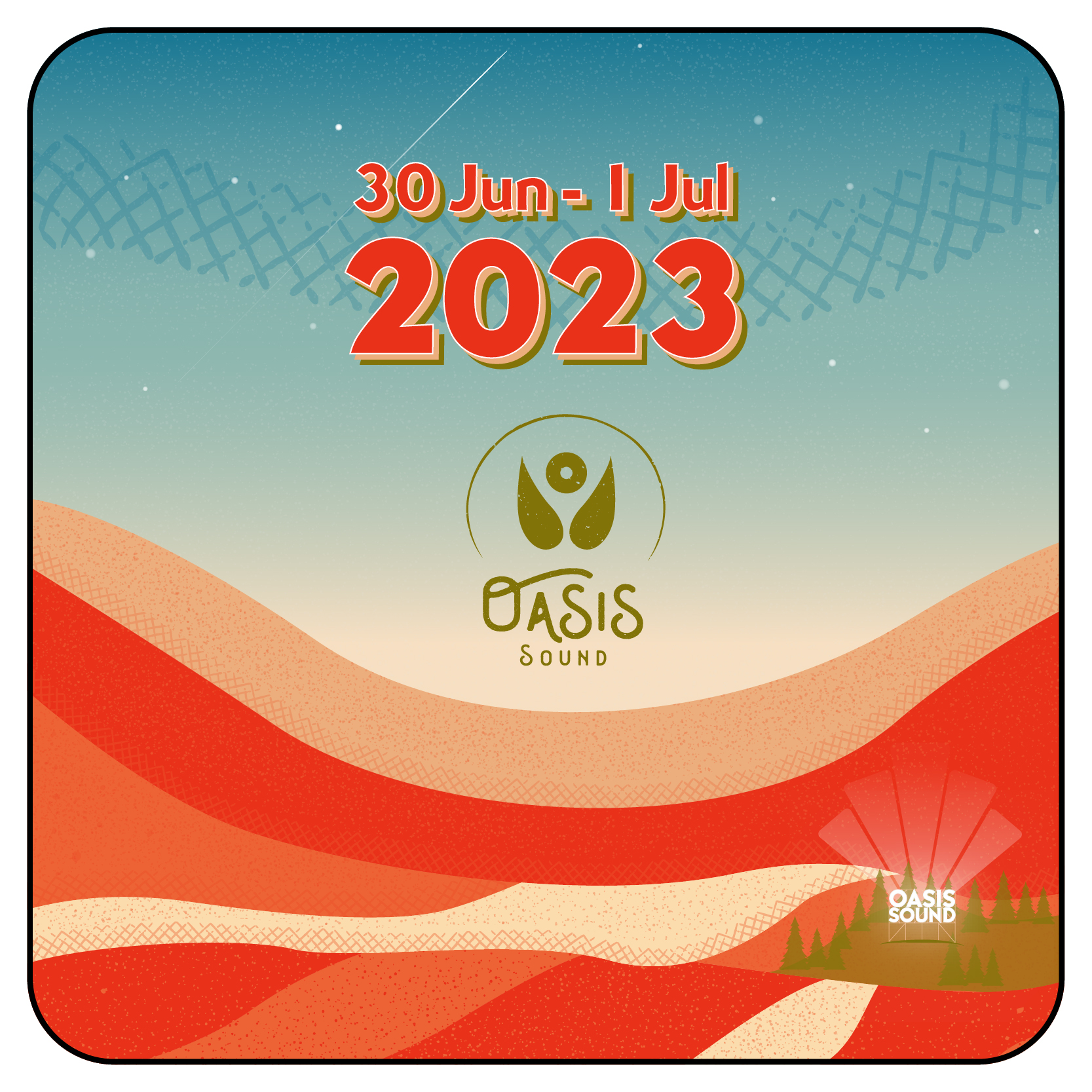 Fotografía promocional de Oasis Sound Festival