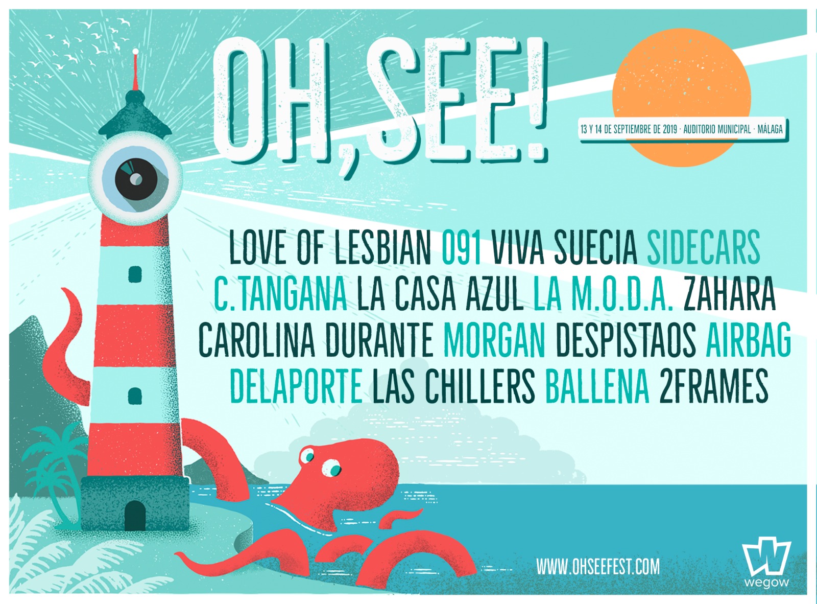 Fotografía promocional de Oh See! Festival 2019