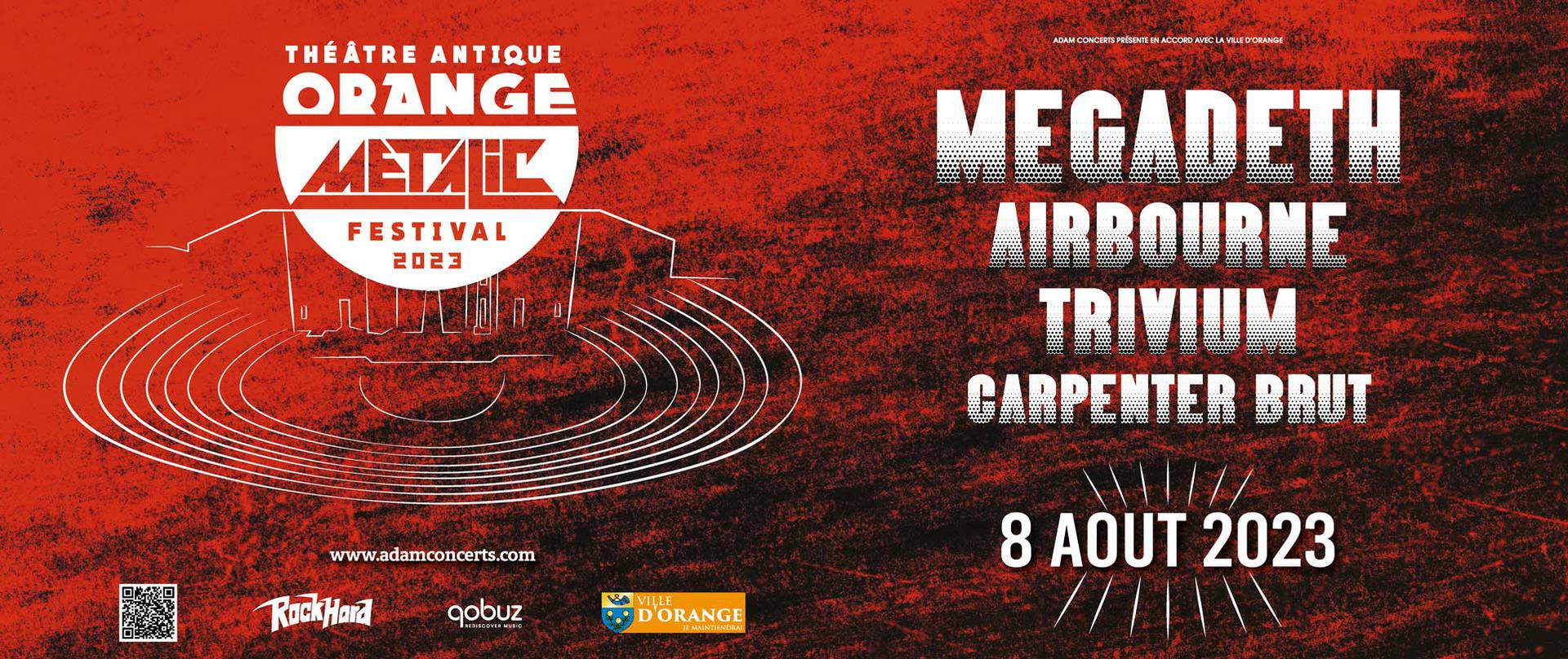 Promotional photograph of Orange Metalic Festival 2023.