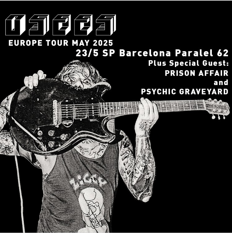 Fotografía promocional de Osees en Barcelona