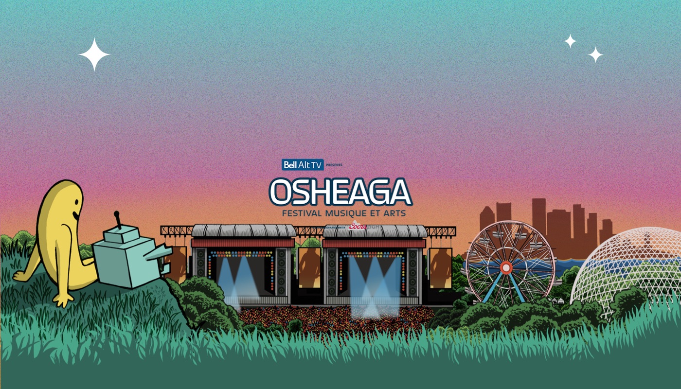 Promotional photograph of Osheaga 2022.