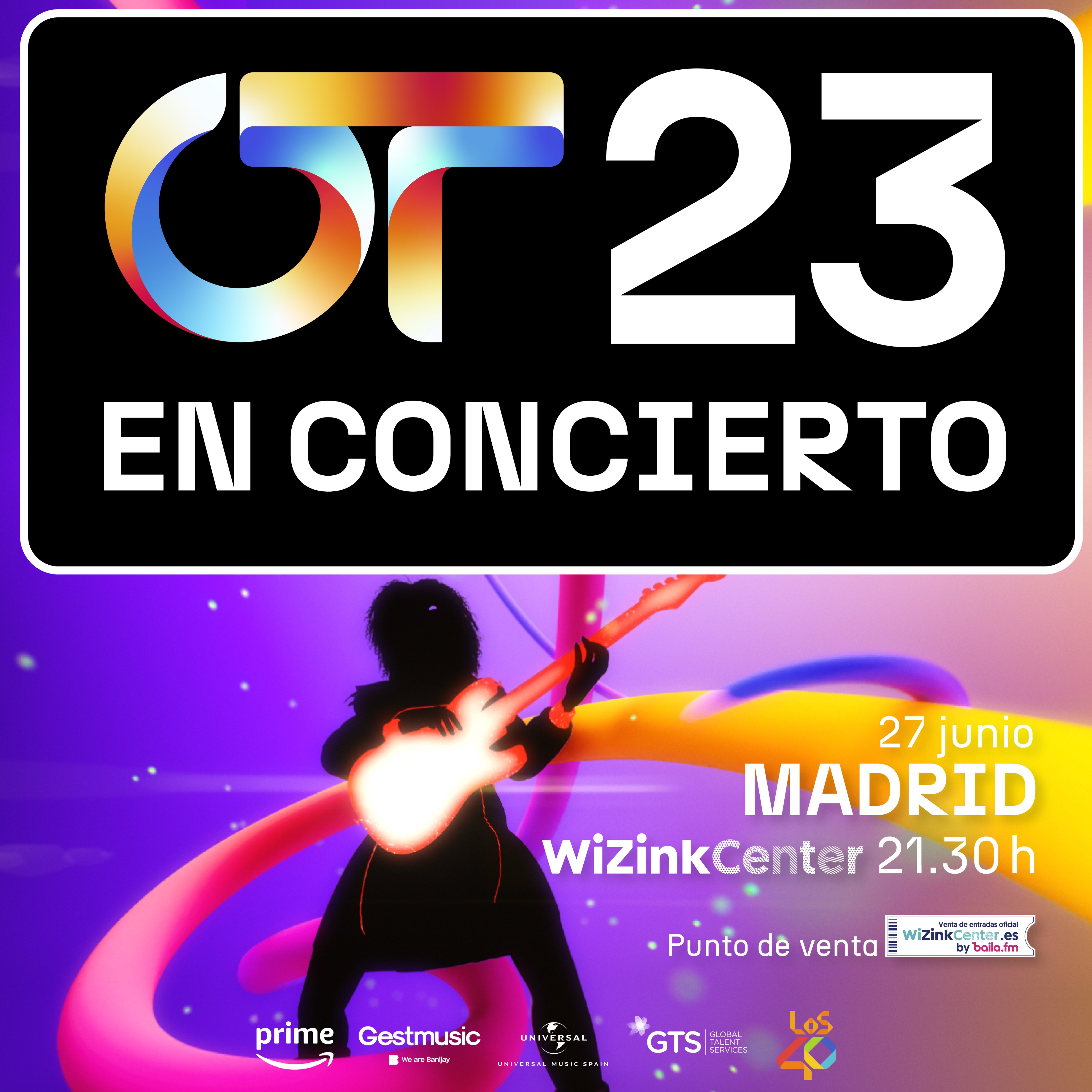 Fotografía promocional de OT 2023 En Concierto Madrid