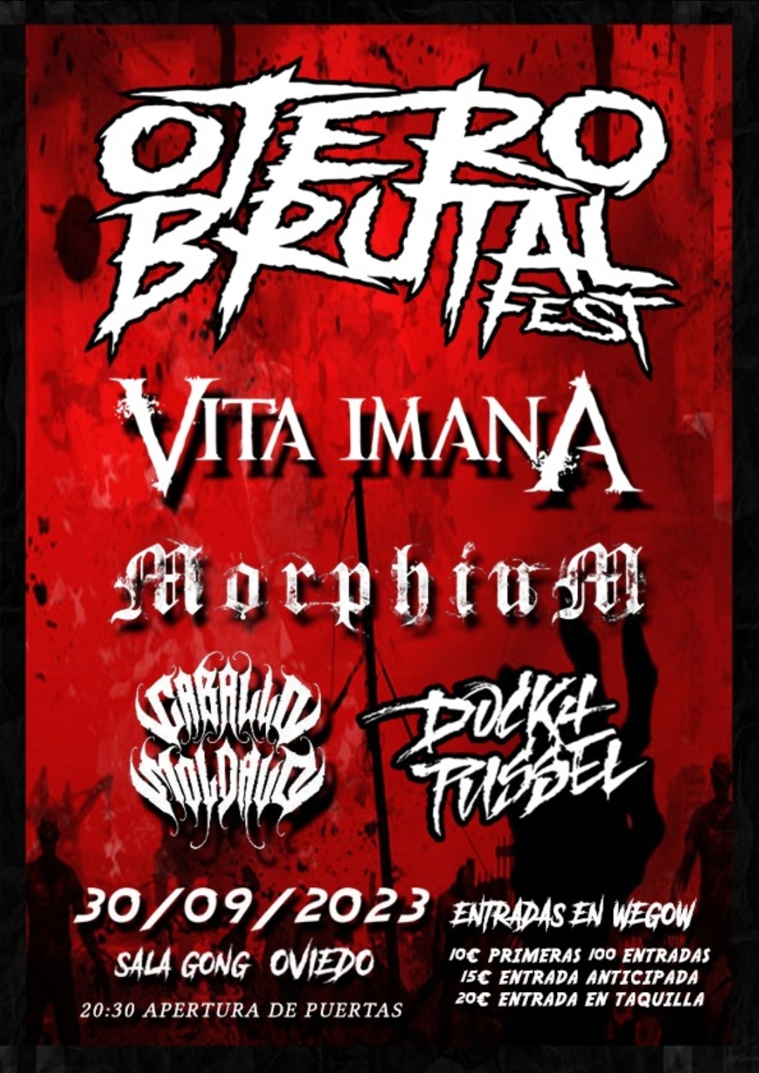 Fotografía promocional de OTERO BRUTAL FEST 2023