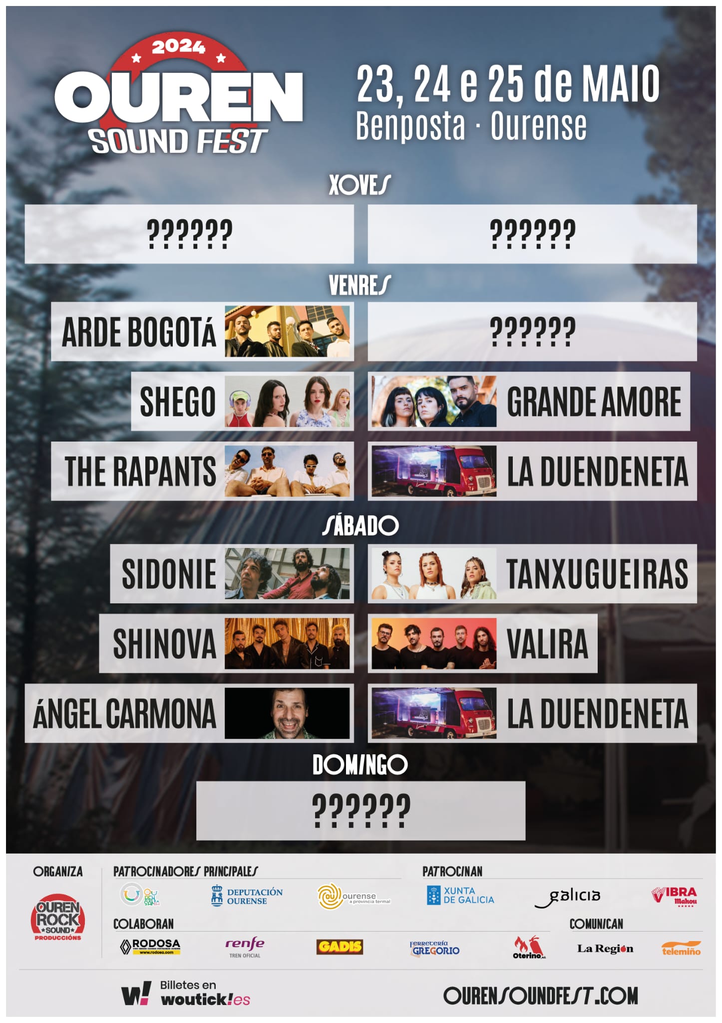 Fotografía promocional de Ouren Sound Fest 2024