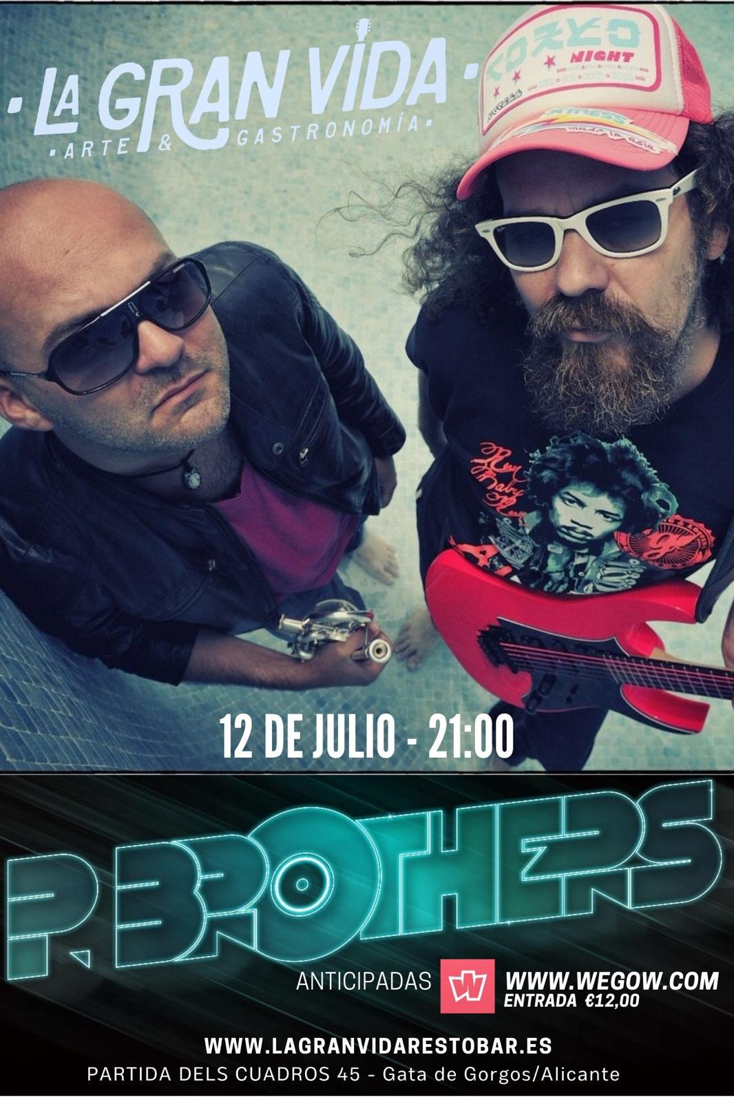 Fotografía promocional de P Brothers en Gata de Gorgos - Alicante