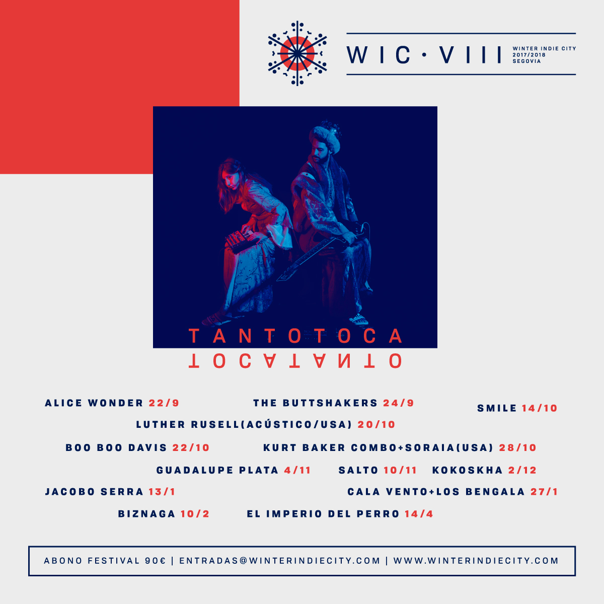 Fotografía promocional de WIC VIII