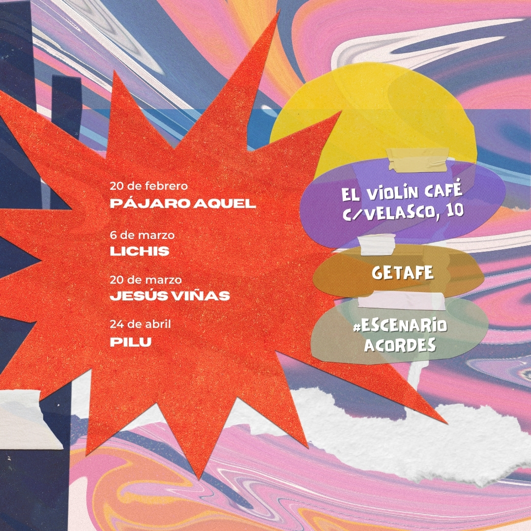 Fotografía promocional de Pájaro Aquel concierto Getafe