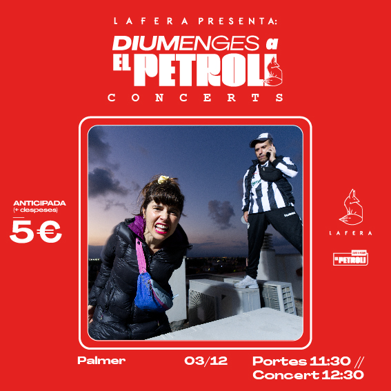 Fotografía promocional de Palmer a El Petroli