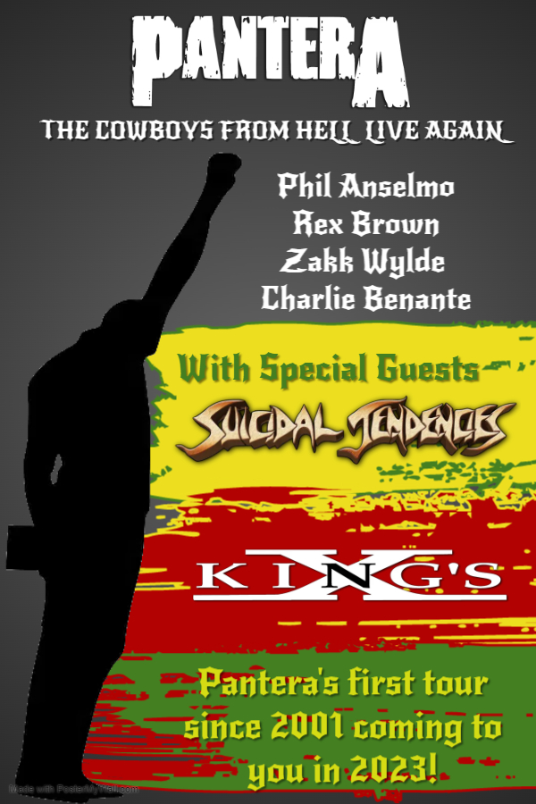 Fotografía promocional de Concierto de Pantera + Suicidal Tendencies + King's X en Hollywood