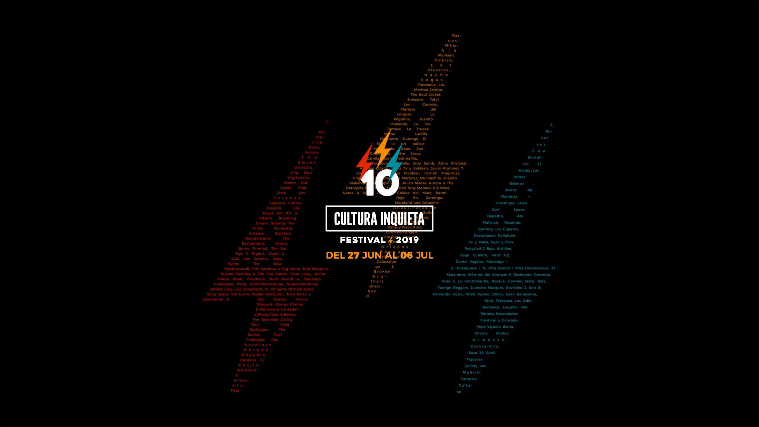 Photographie promotionnelle de Parking Cultura Inquieta 2019.