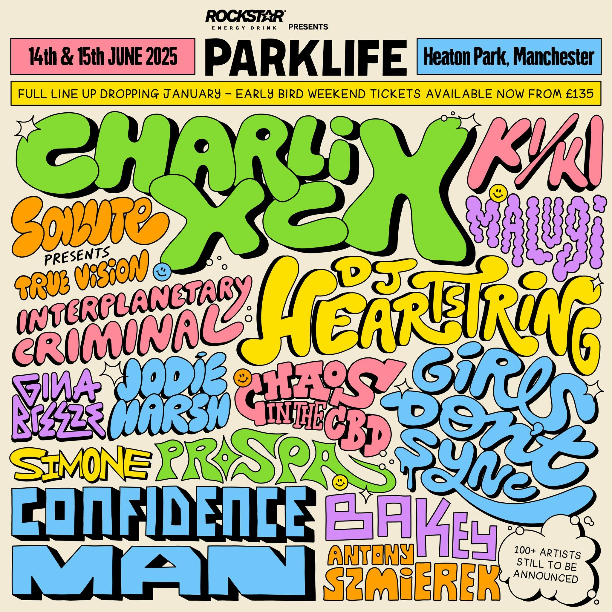 Promotional photograph of Parklife Festival 2025.