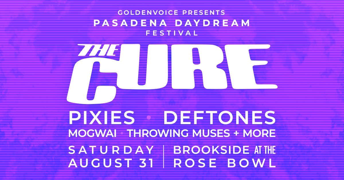 Fotografia promocional de Pasadena DayDream Festival 2019.